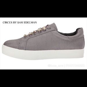 🔴 CIRCUS BY SAM EDELMAN Shania Satin Sneakers
